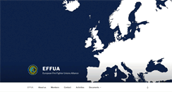 Desktop Screenshot of effua.org